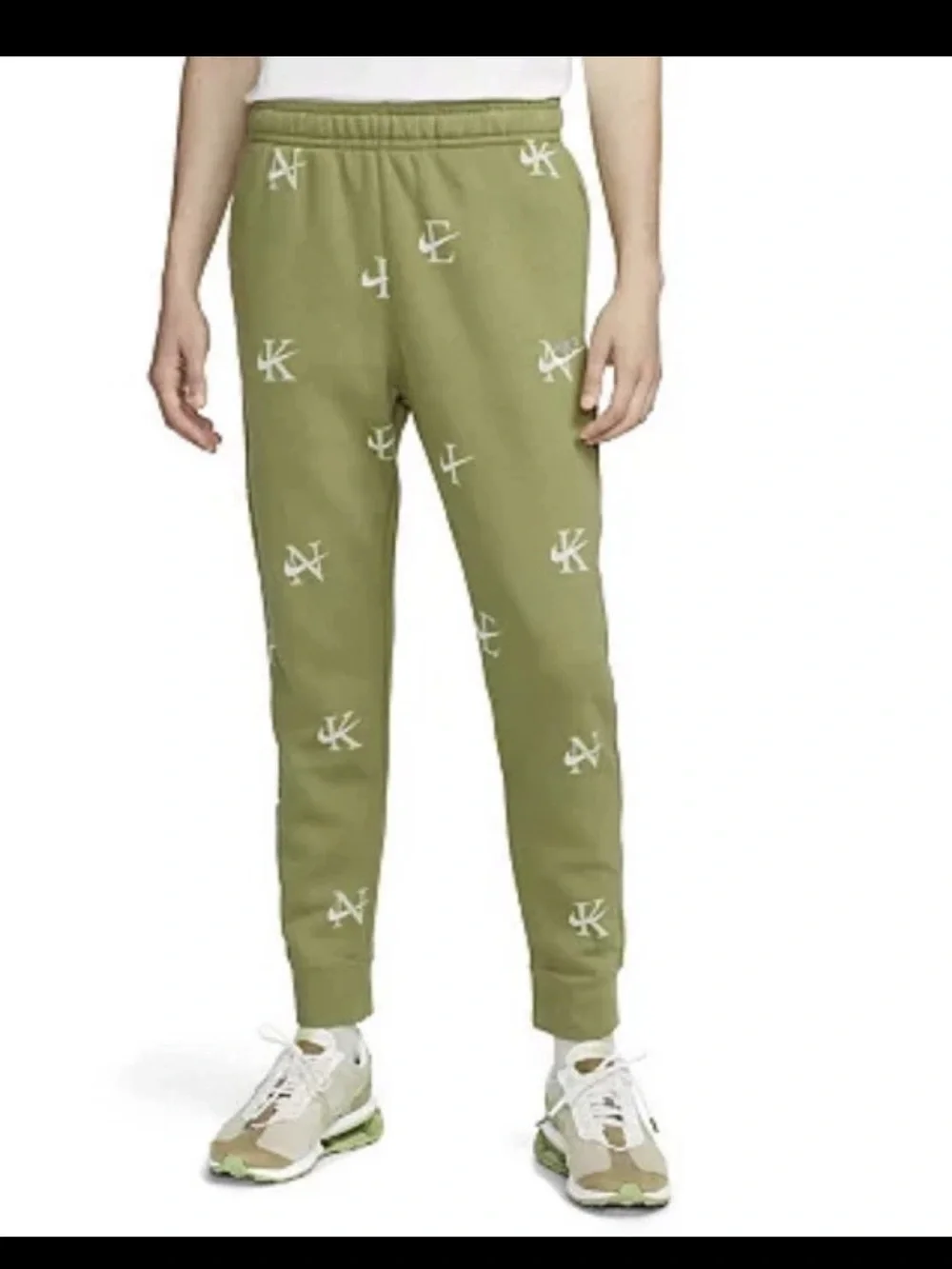 Nike Men’s Club Fleece Standard Fit Tapered Spartacus Jogger Pants- XL